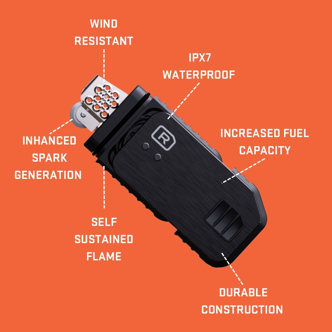 Raider Light Radlight Survival Lighter | Windproof, Waterproof, Tactical – Radlight ...
